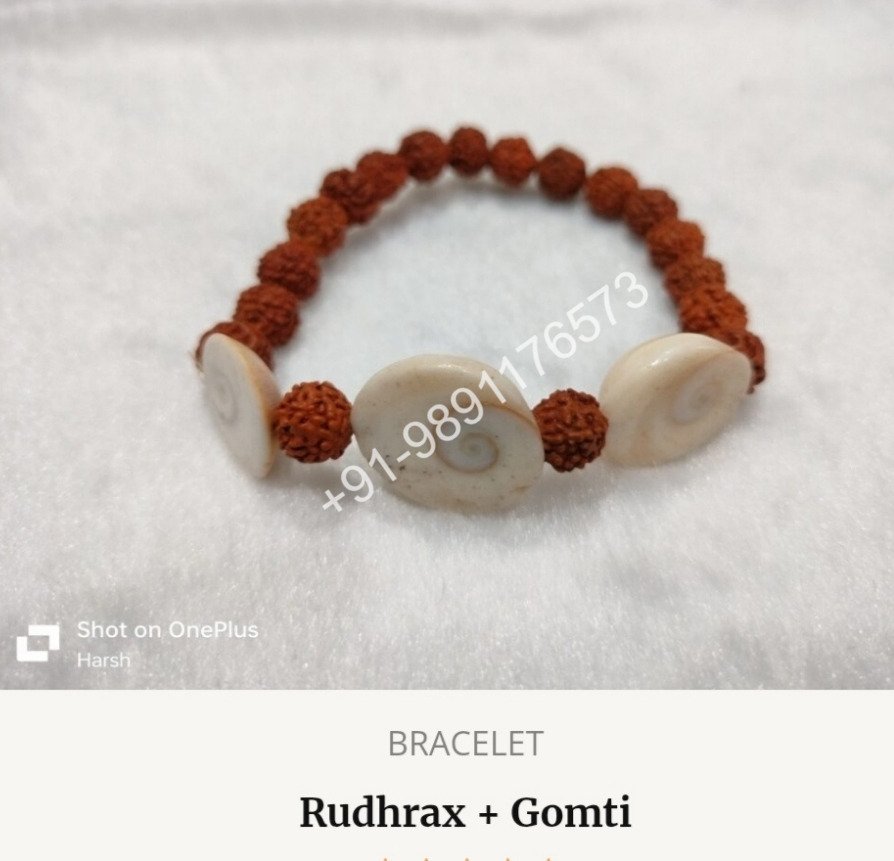 RUDHRAKSH GOMTI  BRACELET